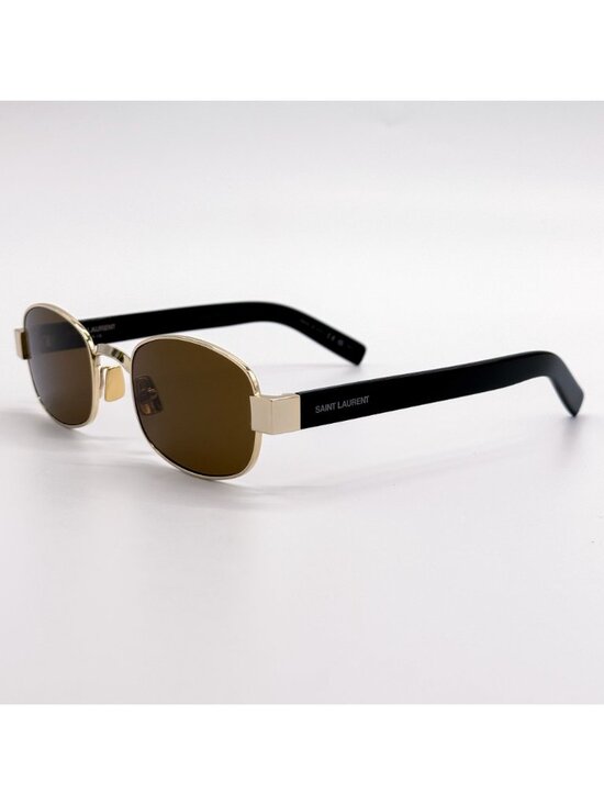 New Saint Laurent Sunglasses SL706 001 Black Brown Unisex Eyewear main image 6